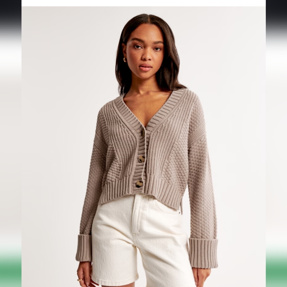 NWT XL Abercrombie & Fitch Cardigan